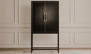 Mako Bar Cabinet Black
