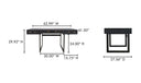 Mako Desk Black