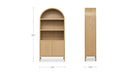 Wilde Display Cabinet Natural