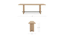 Madison Console Table Natural