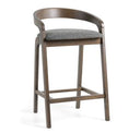 Weiss - Mid-Century Modern Wenge Round Bar Table