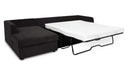Burrow Sleeper Sectional With Storage Chaise Black Left