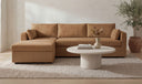 Burrow Sleeper Sectional With Storage Chaise Ginger Left