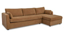 Burrow Sleeper Sectional With Storage Chaise Ginger Right