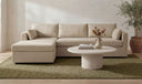 Burrow Sleeper Sectional With Storage Chaise Sand Left