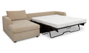 Burrow Sleeper Sectional With Storage Chaise Sand Left
