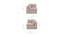 Cates Corner Chair Pebble