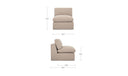 Cates Slipper Chair Pebble