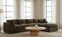 Cates Lounge Modular Sectional Dark Green