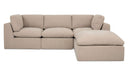 Cates Lounge Modular Sectional Pebble