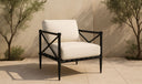 Willow Outdoor Accent Chair Cream