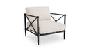 Willow Outdoor Accent Chair Cream