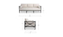 Willow Outdoor Sofa Cream
