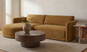 Emmy Sectional Ginger Left