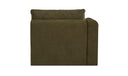 Swift Left Arm Facing Chair Dark Green