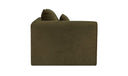 Swift Left Arm Facing Chair Dark Green