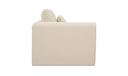 Swift Left Arm Facing Chair Light Beige