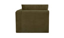 Swift Right Arm Facing Chair Dark Green