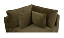 Swift Corner Chair Dark Green