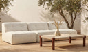 Sunseeker 3 Piece Outdoor Sofa Brown Stripe