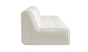 Sunseeker 3 Piece Outdoor Sofa Brown Stripe