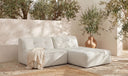 Sunseeker 2 Piece Outdoor Nook Brown Stripe