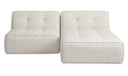 Sunseeker 2 Piece Outdoor Nook Brown Stripe