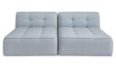 Sunseeker 2 Piece Outdoor Sun Lounger Light Blue