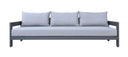 Wake - Modern Charcoal Outdoor Sofa