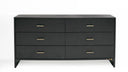 Wales Modern Grey Ash Dresser