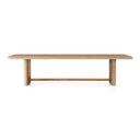 Walz - Modern Natural Oak Rectangular Dining Table