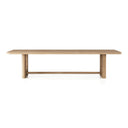 Walz - Modern Natural Oak Rectangular Dining Table