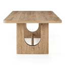 Walz - Modern Natural Oak Rectangular Dining Table