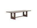 Walz - Modern Brown Oak Rectangular Dining Table