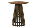 Weiss - Mid-Century Modern Walnut Round Bar Table