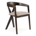Weiss - Mid-Century Modern Wenge Round Dining Set