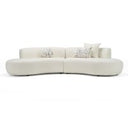 Velma - Modern Travertine Marble Coffee Table
