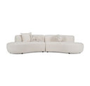 Frontier - Glam Off-White Fabric Accent Chair