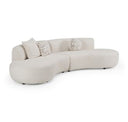 Frontier - Glam Off-White Fabric Accent Chair