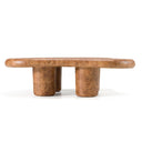 Weskan - Modern Faux Burl Coffee Table