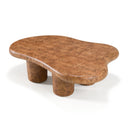 Weskan - Modern Faux Burl Coffee Table