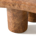Weskan - Modern Faux Burl Coffee Table