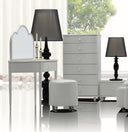 Whelk Modern White Vanity Table