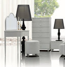 Whelk Modern White Vanity Table
