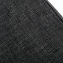 Williamette Mid-Century Dark Grey Fabric Bench