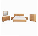 Winters - Modern Natural Oak 4-Piece Bedroom Set