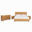 Winters - Modern Natural Oak 4-Piece Bedroom Set