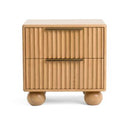 Winters - Modern Natural Oak Bed