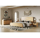 Dresden - Modern Natural Acacia 2-Drawer Nightstand Bedroom Set