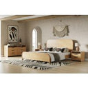 Dresden - Modern Natural Acacia Bed